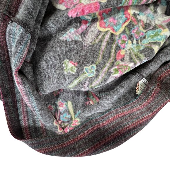 Aryeh NWT Dress Floral Butterfly Design Brown Womens M Boho Cottage Core LS - Picture 4 of 16